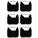 PrinterDash Compatible Replacement for Panasonic KX-R190/KX-R200/KX-R300/KX-R350/KX-R445/KX-R550/KX-R800 Black Typewriter Correctable Ribbons (6/PK) (KX-R51)
