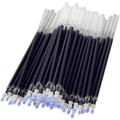 AAOMASSR 100 Pieces Gel Ink Refills Ink Needles 0.5mm for Office School Supplies Correction Pen Ballpoint Pen Office