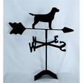 The Lazy Scroll Labrador Retriever Roof Mount Weathervane