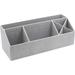 Bigso Elisa Desktop Organizer | Durable Office Desk Organizer | Canvas Gray