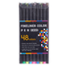 Colored Pens Fineliner Porous Fine Point Pens Fine Tip Drawing Markers Perfect for Journal Planner Adults Coloring Office College Art Supplies - style 4