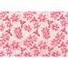 Handicraft-Palace Pink Floral Embellish Your Clothes Fabric Soft Malmal Home Decorative Fabric Cotton Dress Making Fabric Outdoor Sewing Fabric (2.5 Meter)