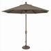 SimplyShade SSOCT908-3737-OG-0000 9 ft. Octagon Push Button Tilt Market Umbrella - Taupe