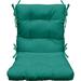 Indoor Outdoor Tufted High Back Chair Cushion Choose Color (Cancun)