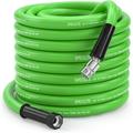 SPECILITE 100 FT Garden Hose No Kink with Universal Joint Flexible Potable Water Hose with Swivel Grip Drinking Water Safe Lightweight Hoses for Yard RV Boat Outdoor
