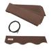 ALEKO Awning Fabric Replacement for Retractable 8 x 6.5 Ft Awning Brown