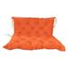 Hammock Chair Swing Seat Cushion Chair Back Cushions Pad Non Slip Bench Reliable Orange and L