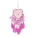 Outfmvch Room Decor Home Decor Dream Wind Chimes Colorful Feathers Dream Wind Chimes Home Room Wall Decoration Outdoor Wind Chimes Living Room Decor Hot Pink