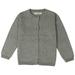 Shldybc Baby Days Savings! Toddler Baby Boys Girls Cardigan Baby Button-Down Basic Crew Neck Solid Color Cardigan Children s Sweater Girls Cardigans on Clearance( Dark Gray 3-4 Years )