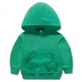 Baby Deals! Toddler Girl Clothes Clearance Baby Girl Clothes Sale Baby Toddler Kid Boy Girl Fall Winter Pocket Hoodie Sweatershirt Solid Casual Sweatshirt Sports Top Pullover 18 Months-8 Years