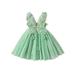 Huakaishijie Toddler Baby Girl Halloween Costume Fairy Wings Butterfly Tutu Dress Halloween Outfit