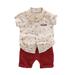 BJUTIR Baby Boys Casual Outfit Sets Toddler Kids Casual Print Short Sleeve Tops Shorts Outfits Set