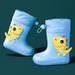 Childrenâ€˜s Rain Boots Wholesale Baby Waterproof Shoes Soft One-piece Molding No Peculiar Smell Children Rain Boots