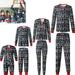 Christmas Family Sleepwear Long Sleeve Pjs Holiday Matching Pajamas (Newborn/Children/Adults-Size Optional)