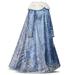 Aayomet Girls Elegant Dresses Print Kids Baby Toddler Girls Princess Dresses Girls Dress&Skirt (Light blue 2-3 Years)