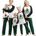 Xkwyshop Christmas Family Pajamas Matching Set Christmas Tree Print Tops Plaid Pants Sleepwear XMAS Jammies