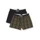 BOSS 2er Pack Herren Unterwäsche Unterhose Pyjamashorts Boxer Shorts EW, Farbe:Mehrfarbig, Größe:XL, Artikel:-751 Open Yellow