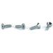 #8 x 1 1/2 Thread Forming Screws for Plastics (48-2) / Phillips / Flat Head / Steel / Zinc - 4000 Piece Carton