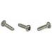 #12 x 1/2 Thread Forming Screws for Plastics (48-2) / Phillips / Pan Head / 18-8 Stainless Steel - 3500 Piece Carton