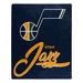 The Northwest Group Utah Jazz 50" x 60" Signature Raschel Plush Throw Blanket
