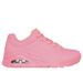 Skechers Women's Uno - Stand on Air Sneaker | Size 7.0 | Coral | Textile/Synthetic