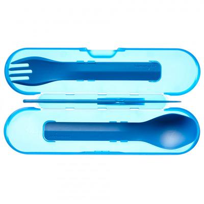 humangear - Besteck GoBites Trio - Besteck-Set blau Image
