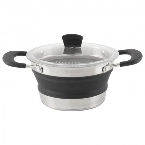 Outwell - Collaps Pot - Topf Gr 26,5 x 17,5 x 11 cm - S;31,5 x 21,5 x 12 cm - M;36 x 26 x 14 cm - L grau