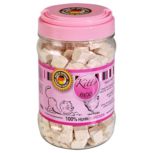 Sparpaket: 3x120g Porta 21 Kitty Beat Katzensnack mit Huhn