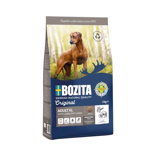 2x 3kg Bozita Original Adult XL mit Lamm Hundefutter trocken