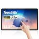 TouchWo 21.5 inch Capacitive Multi-Touch Screen Industrial Monitor, 16:9 Display 1920 x 1080P, Built-in Speakers, VGA & HD-MI Monitor for PC, POS, Small Business, Restaurant