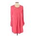 Diane von Furstenberg Casual Dress - Popover: Pink Dresses - Women's Size 4