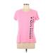 VSX Sport Active T-Shirt: Pink Activewear - Women's Size Large