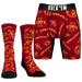 Men's Rock Em Socks Iowa State Cyclones All-Over Underwear and Crew Combo Pack