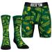 Men's Rock Em Socks NDSU Bison All-Over Underwear and Crew Combo Pack