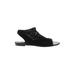 Nina Originals Sandals: Black Print Shoes - Women's Size 7 1/2 - Open Toe