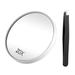 CherryHome Portable Pocket Mirror Portable Magnifying Vanity Mirror with Suction Cups Tweezer Compact Handheld Round Makeup Mirror for Blemish Checking Eyebrow