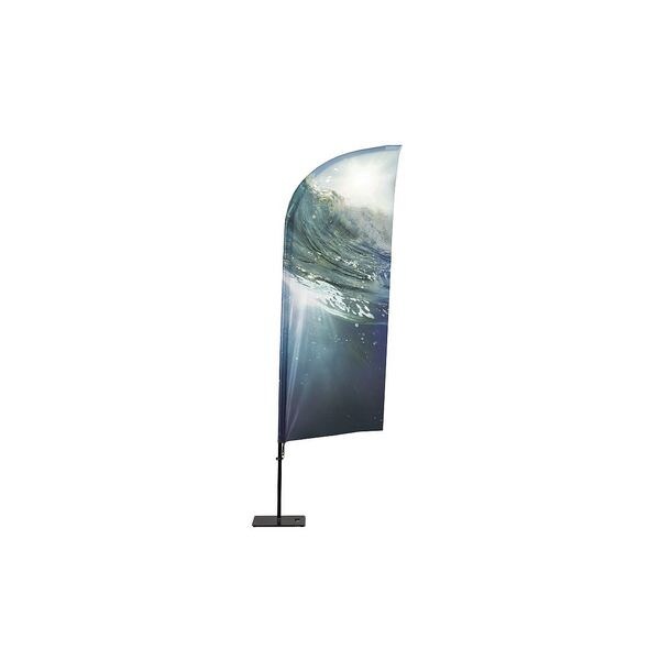 Showdown Displays Fahnenmast »Beachflag Alu Wind 360 cm + Tasche« - ohne Bezug