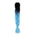 CieKen 1PC New Fashion Womens Gradient Long Braid Wavy Party Wigs