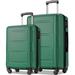 Luggage Expandable Lightweight Spinner Suitcase 2 Piece Luggage Set ABS with TSA Lock 20"/24"