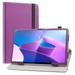 Labanema Compatible with Lenovo Tab P12 Pro Rotating Case 360 Degree Rotary Stand With Cover [Auto Wake/Sleep] for Lenovo Tab P12 Pro (TB-Q706F /TB-Q706Z) 12.6 Tablet Purple