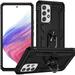 A53 Case A53 5G Case Military Grade Protective Samsung Galaxy A53 Cases Cover with Ring Car Mount Kickstand for Samsung Galaxy A53/A53 5G - Black