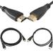 Mairbeon 3/5/7/10ft High Speed V1.4 1080P Male to Male HDMI-compatible Cable for High Clarity TV LCD Projector