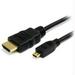 Startech 6 Ft Hdmi High Speed To Micro Hdmi Cable