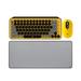 Logitech Pop Keys Wireless Mechanical Keyboard with Emoji Keys (Yellow) Bundle
