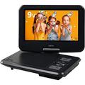 [Yamazen] Portable DVD Player CPRM Compatible 9 Inch 3-Way Power Supply AC/DC/Batteries Car Bag Included CD Ripping Function Resume Function Lightweight Remote Control CPD-N90(B)