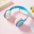 Kids Headphones Bluetooth Wireless Headphones for Kids Teens Adults New Bluetooth Headset Headset Mobile Phone And Computer Universal Folding Children Learning Wireless Bluetooth