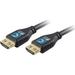 Comprehensive Connectivity Microflex Pro AV-IT Series 18G Highspeed HDMI Cable Jet Black - 12 ft.