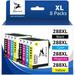 288XL Ink Cartridges Replacement for Epson T288XL T288 288 XL for Epson XP-440 XP-330 XP-340 XP-430 XP-446 XP-434 Printer (2 Black 2 Cyan 2 Magenta 2 Yellow)