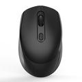 UHUYA Wireless Mouse 2.4GHz Wireless Bluetooth 5.1 Dual Mode Gaming Mouse Wireless Optical USB Gaming Mouse 1600DPI Rechargeable Mute Mice Black