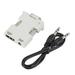 Taize 3.5mm Portable 1080P HDIM to VGA Adapter Converter with Audio Output Cable Wire